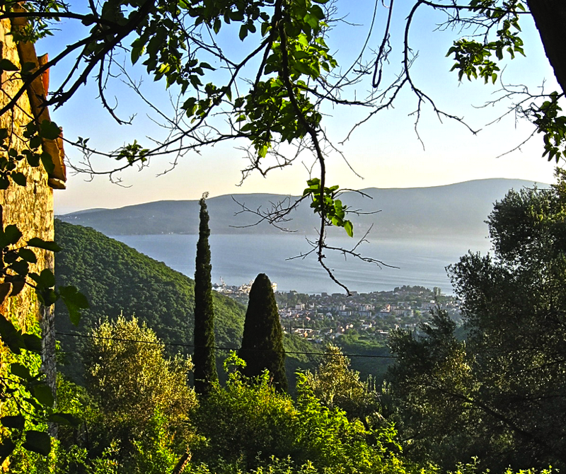 View Down Onto Tivat